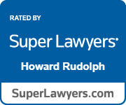 Rated by Super Lawyers, Howard Rudolph