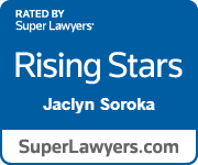 Rated By Super Lawyers Rising Stars | Jaclyn Soroka | SuperLawyers.com